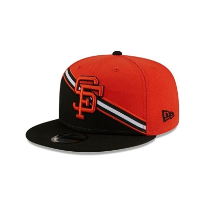 Black San Francisco Giants Hat - New Era MLB Color Cross 9FIFTY Snapback Caps USA2596814